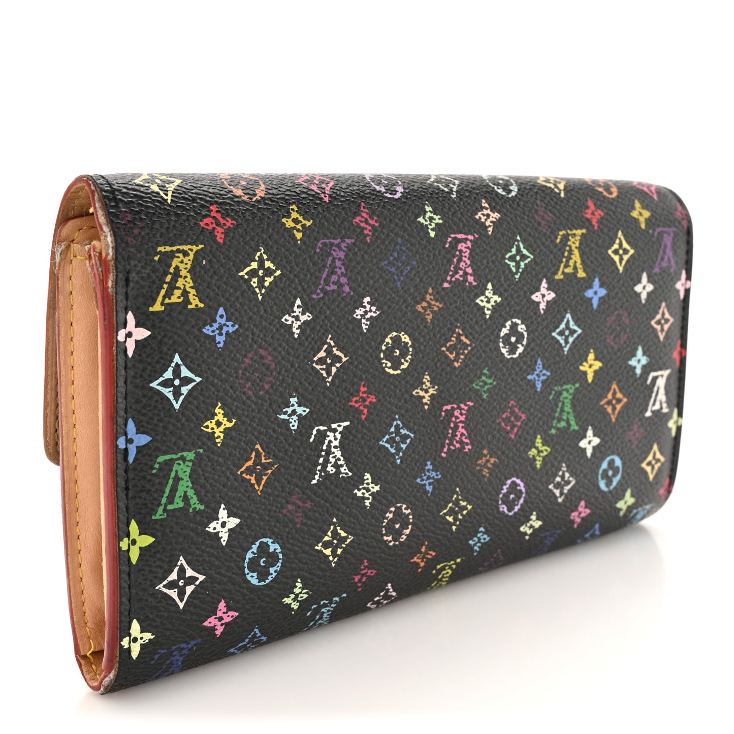 Monogram Multicolor Sarah Wallet Black
