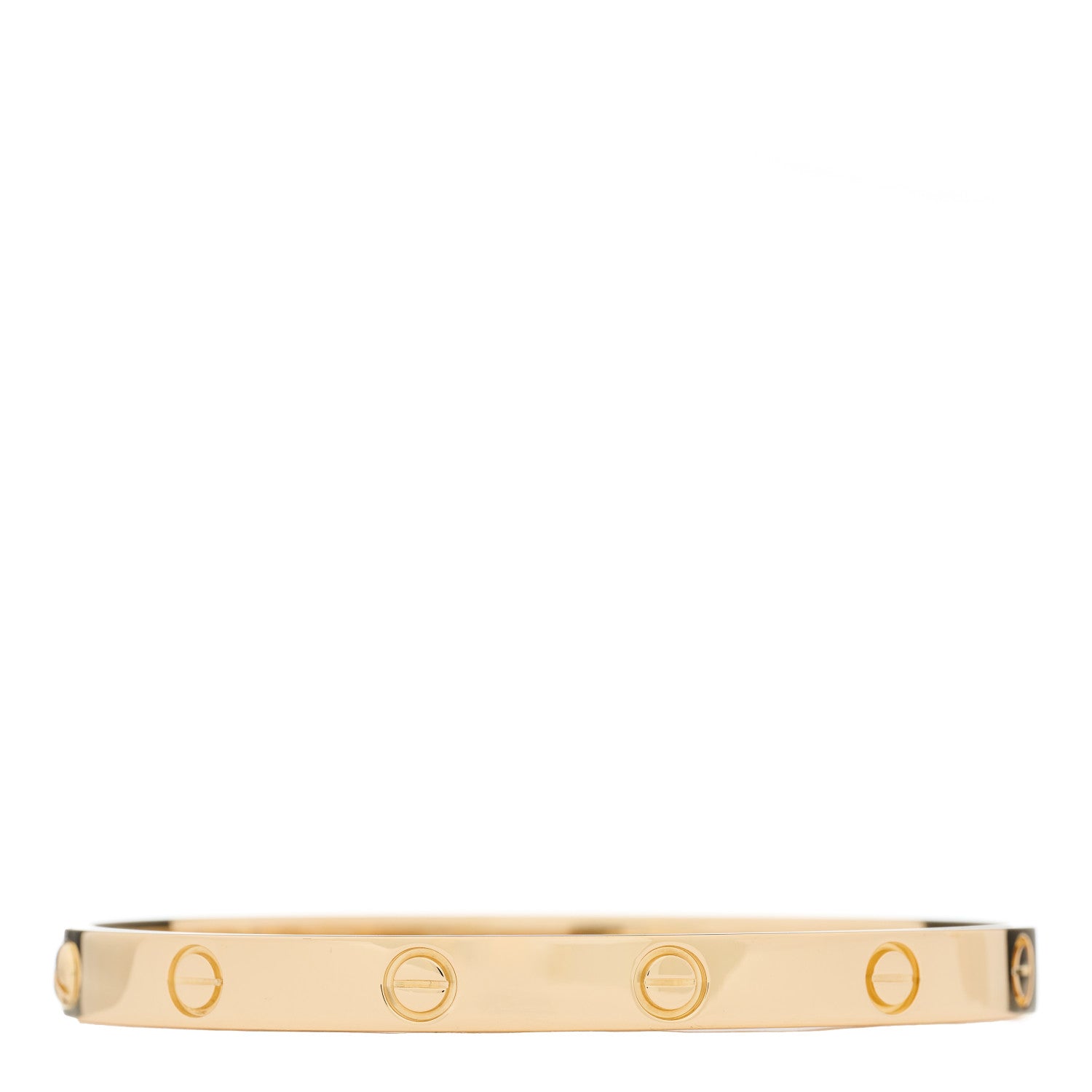 Cartier 18K Yellow Gold LOVE Bracelet 19 1 of 4