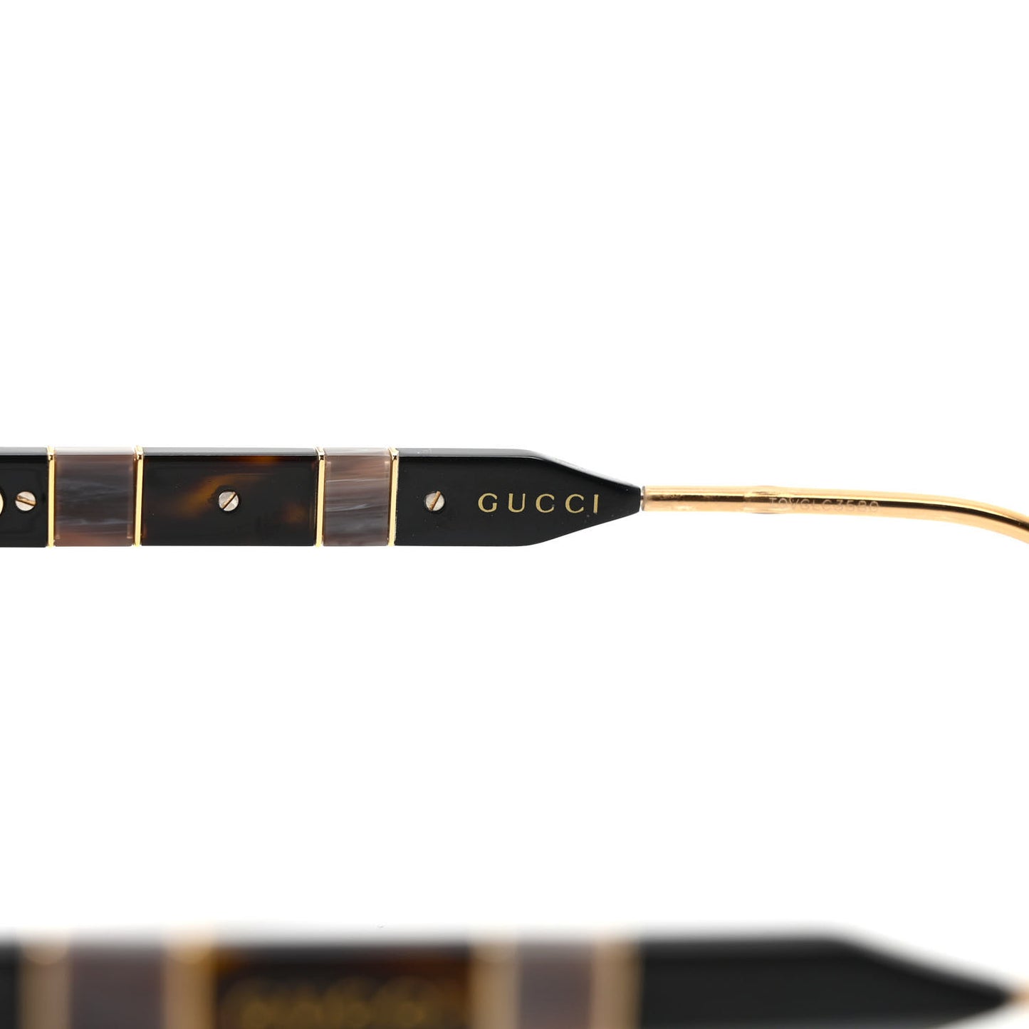 Acetate Square Sunglasses GG0599SA Black