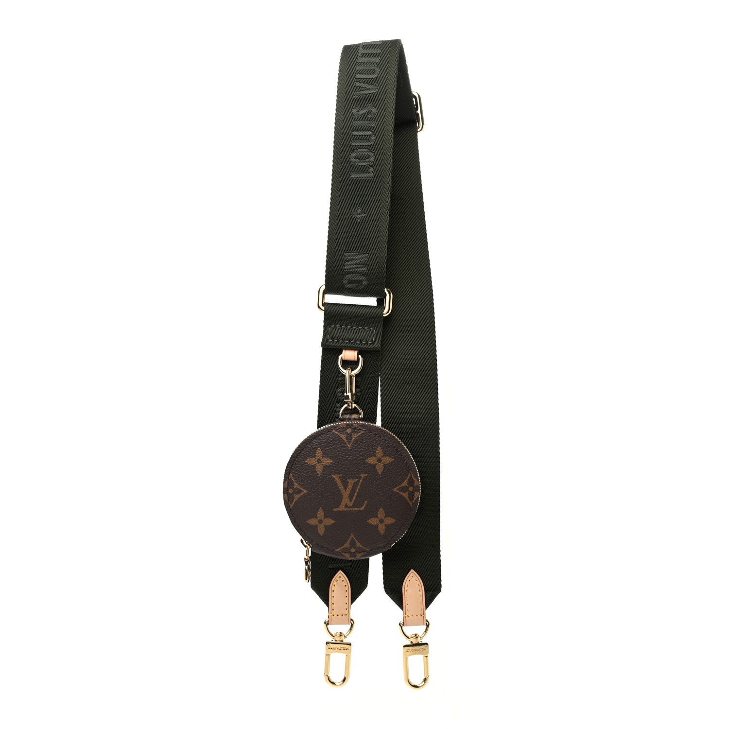 Louis Vuitton Monogram Multi Pochette Accessories Bandouliere Shoulder Strap Kaki 1 of 5