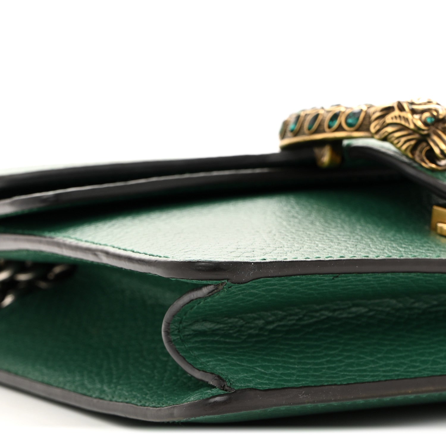 Gucci Calfskin Mini Dionysus Shoulder Bag Emerald 9 of 12
