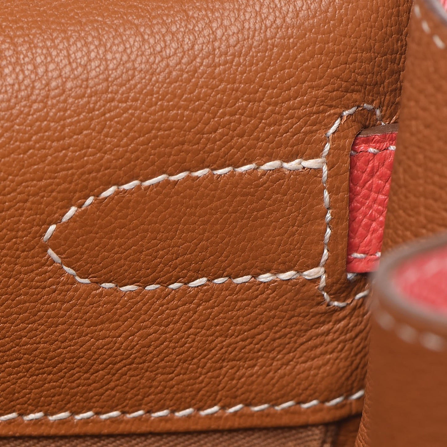 Epsom Kelly Retourne 35 Rose Jaipur Gold