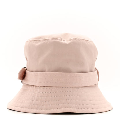 Burberry Cotton Gabardine Burberry Check Belted Heritage Bucket Hat M Sugar Pink 6 of 12