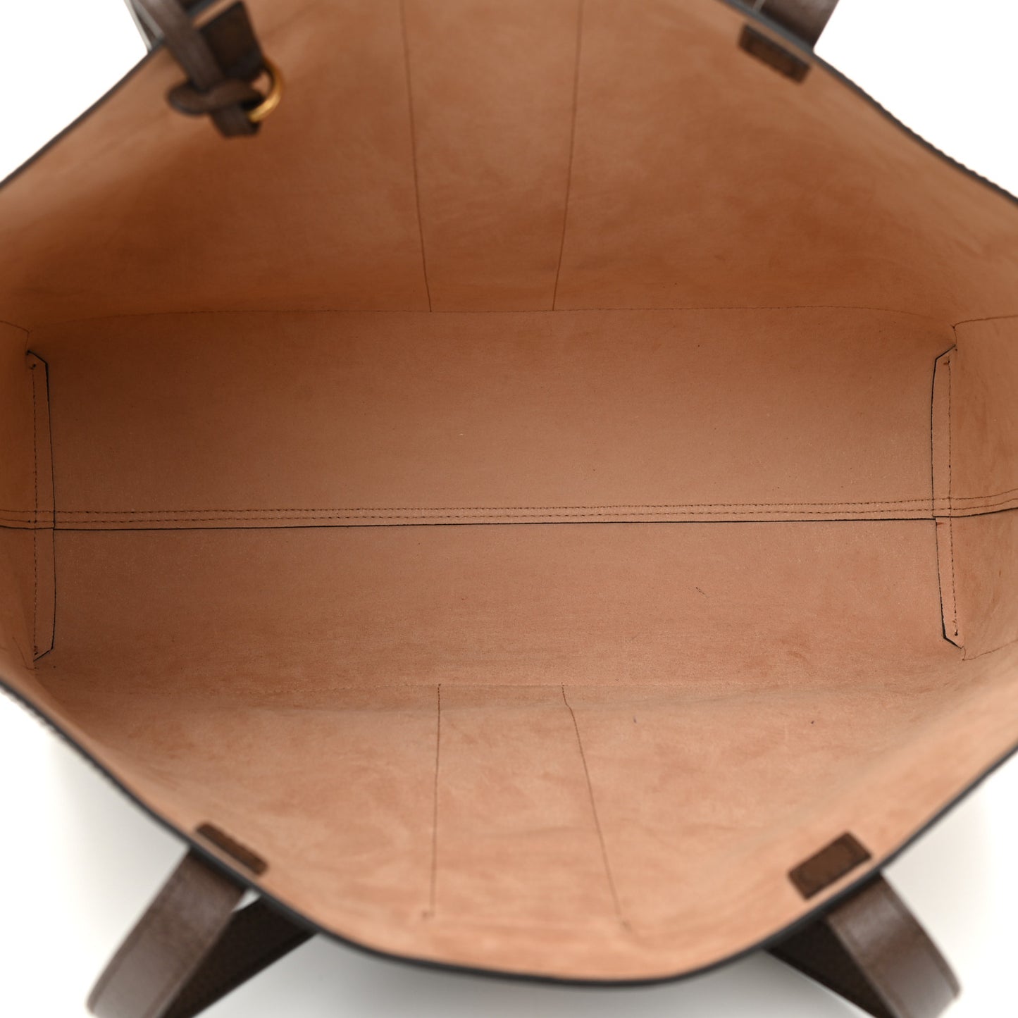 GG Supreme Monogram Web Ophidia Tote Brown