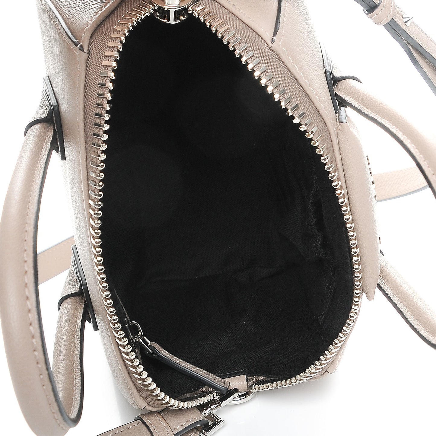 Sugar Goatskin Mini Antigona Mastic