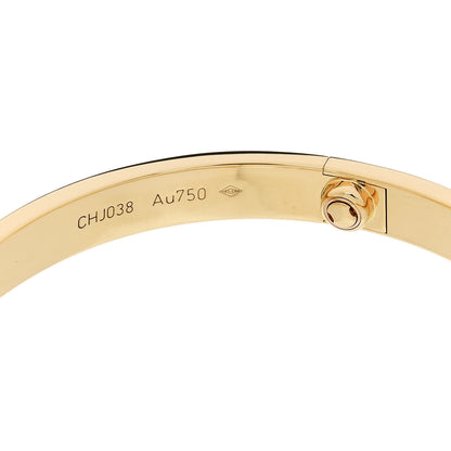 Cartier 18K Yellow Gold LOVE Bracelet 19 7 of 9