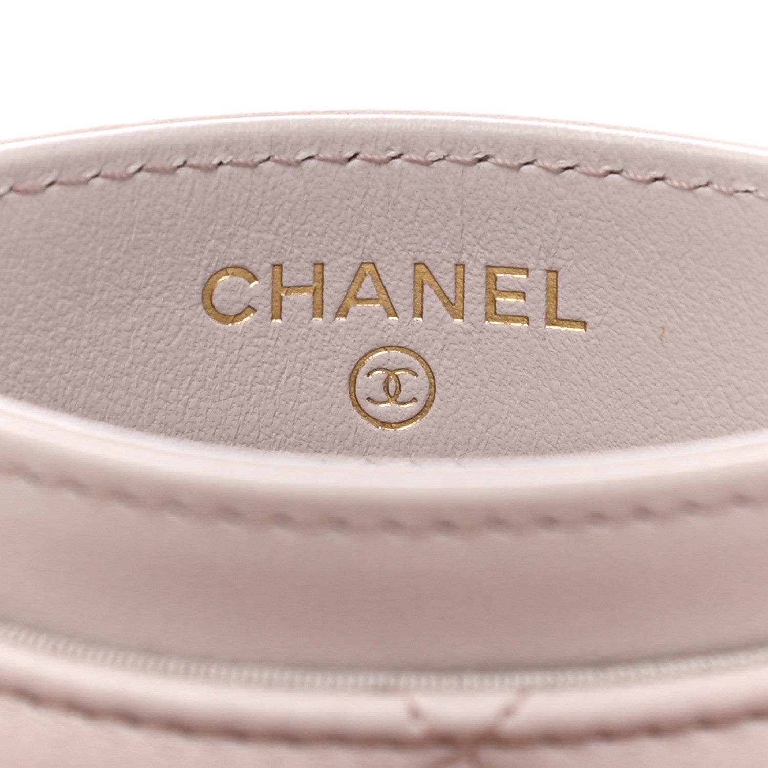 Chanel Lambskin Quilted Chanel 19 Card Holder Light Purple 6 of 9