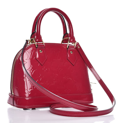 Louis Vuitton Vernis Alma BB Rose Indien 3 of 9