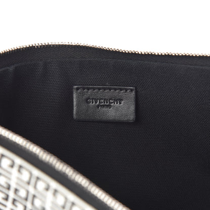 Givenchy Coated Canvas Medium Iconic Print Zip Pouch Multicolor 6 of 8