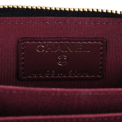 Chanel Caviar Quilted Zip Coin Purse Black 6 of 7