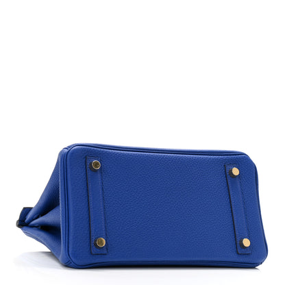 Hermes Togo Birkin 25 Bleu Royal 4 of 11