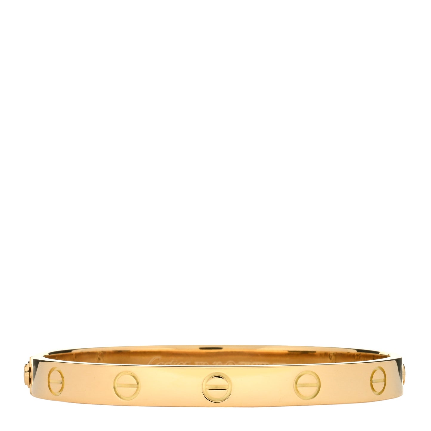 18K Yellow Gold LOVE Bracelet 16