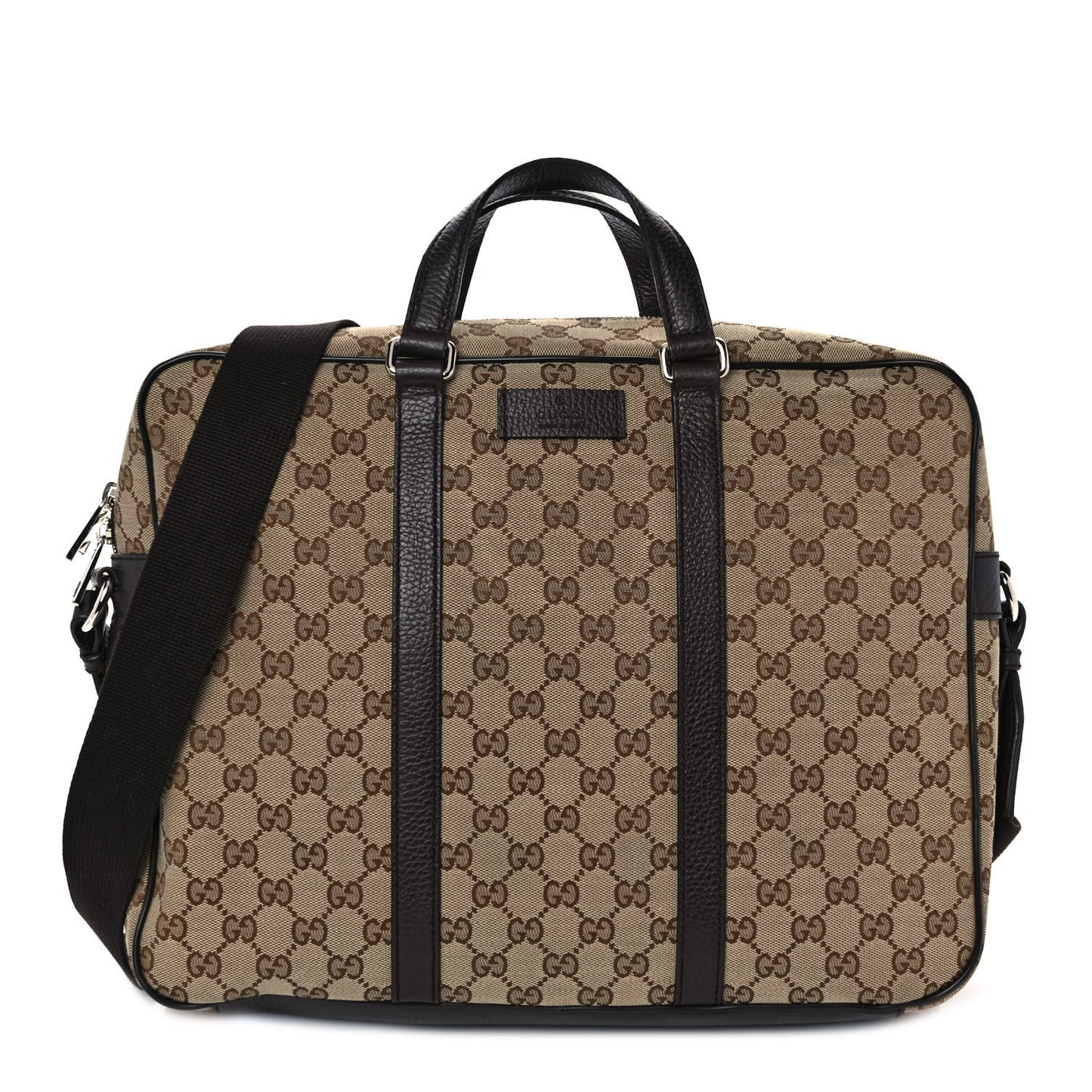 Monogram Briefcase Dark Brown