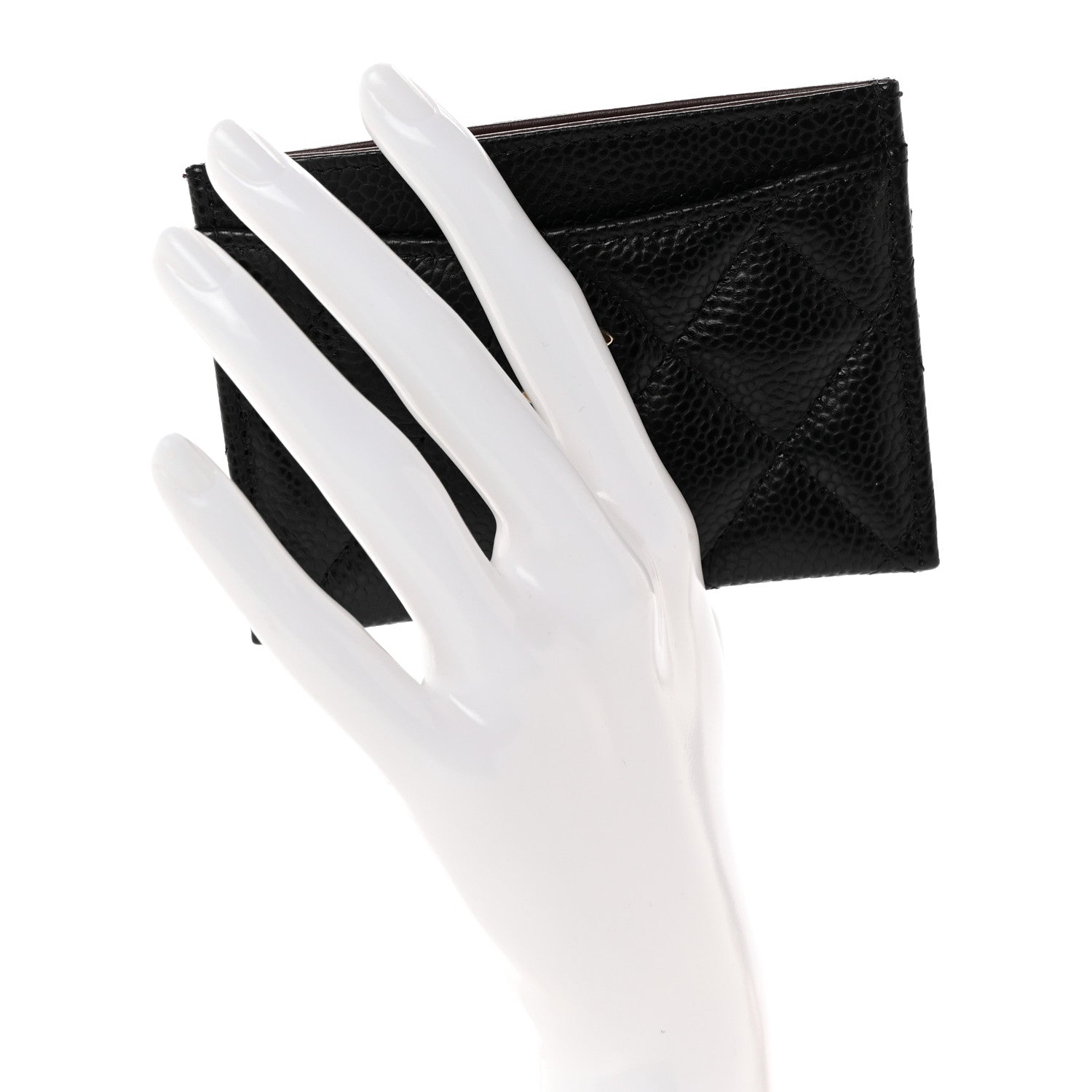 Chanel Caviar Quilted Card Holder Black 2 of 8