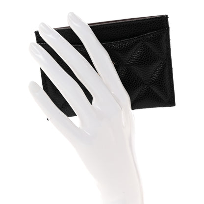 Chanel Caviar Quilted Card Holder Black 2 of 8