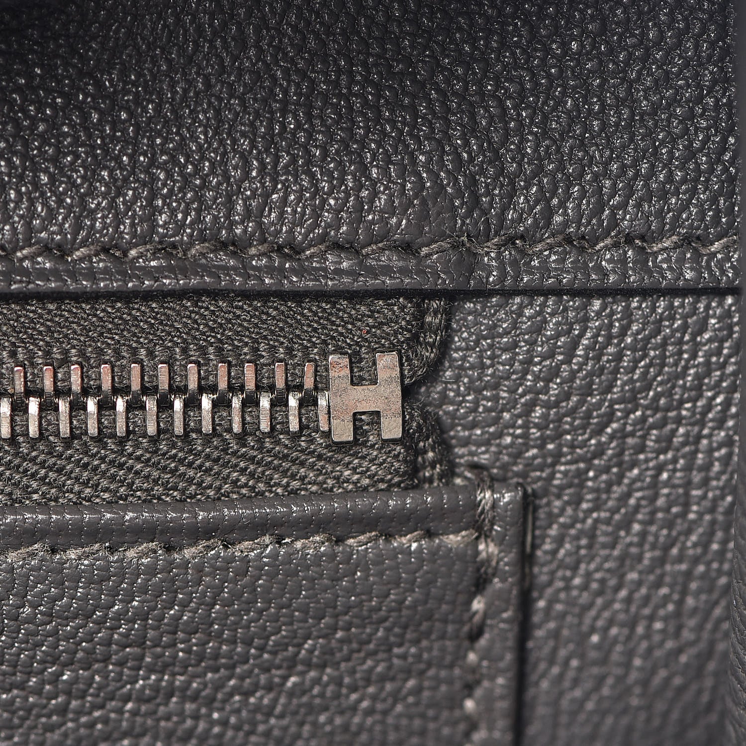 Celine Lambskin Bi-Cabas Grey Cognac 35 of 68