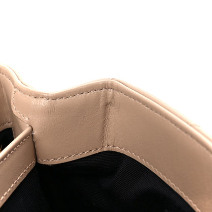 Saint Laurent Calfskin Y Quilted Monogram Toy Loulou Crossbody Bag Dark Beige 12 of 14