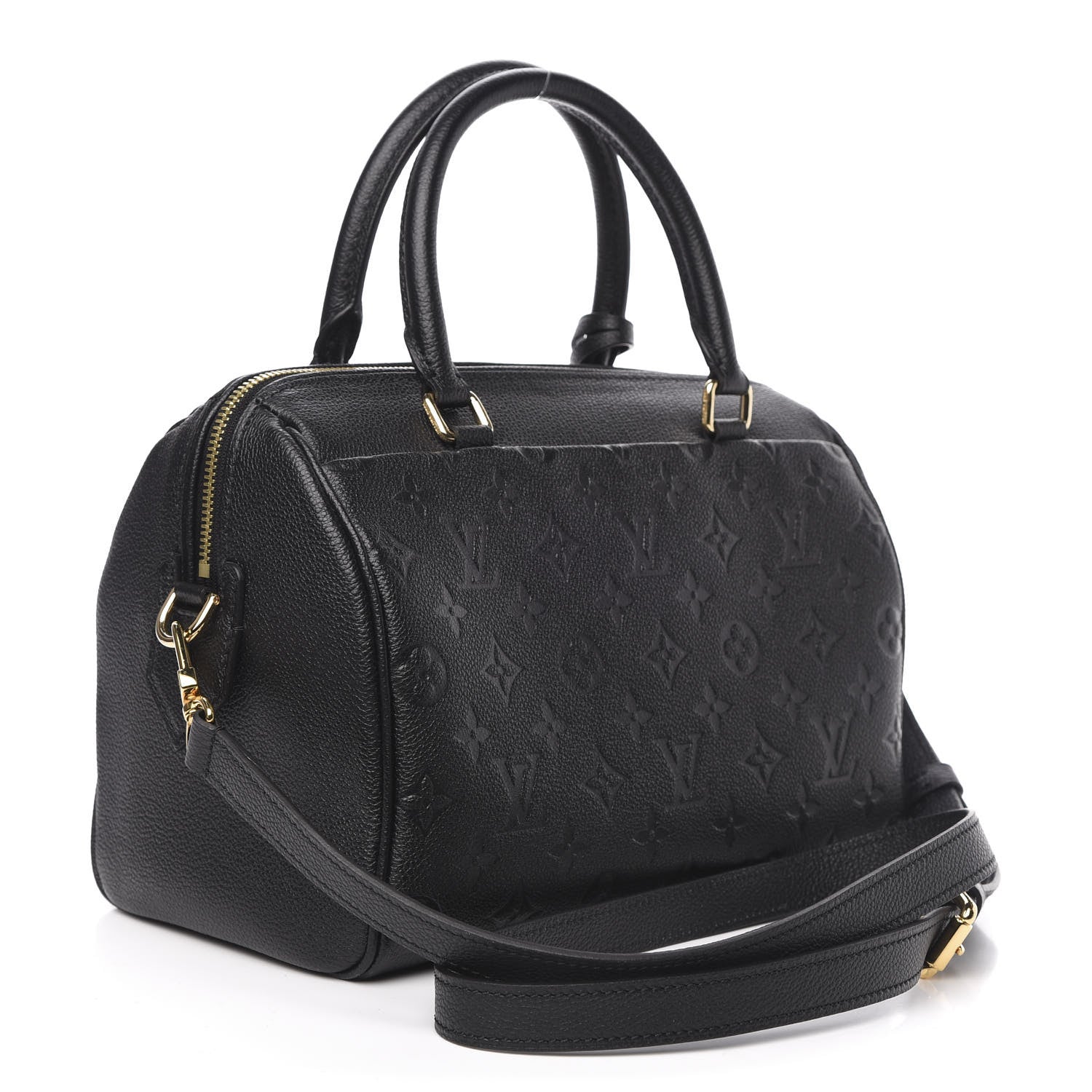 Louis Vuitton Empreinte Speedy Bandouliere 25 NM Black 4 of 10