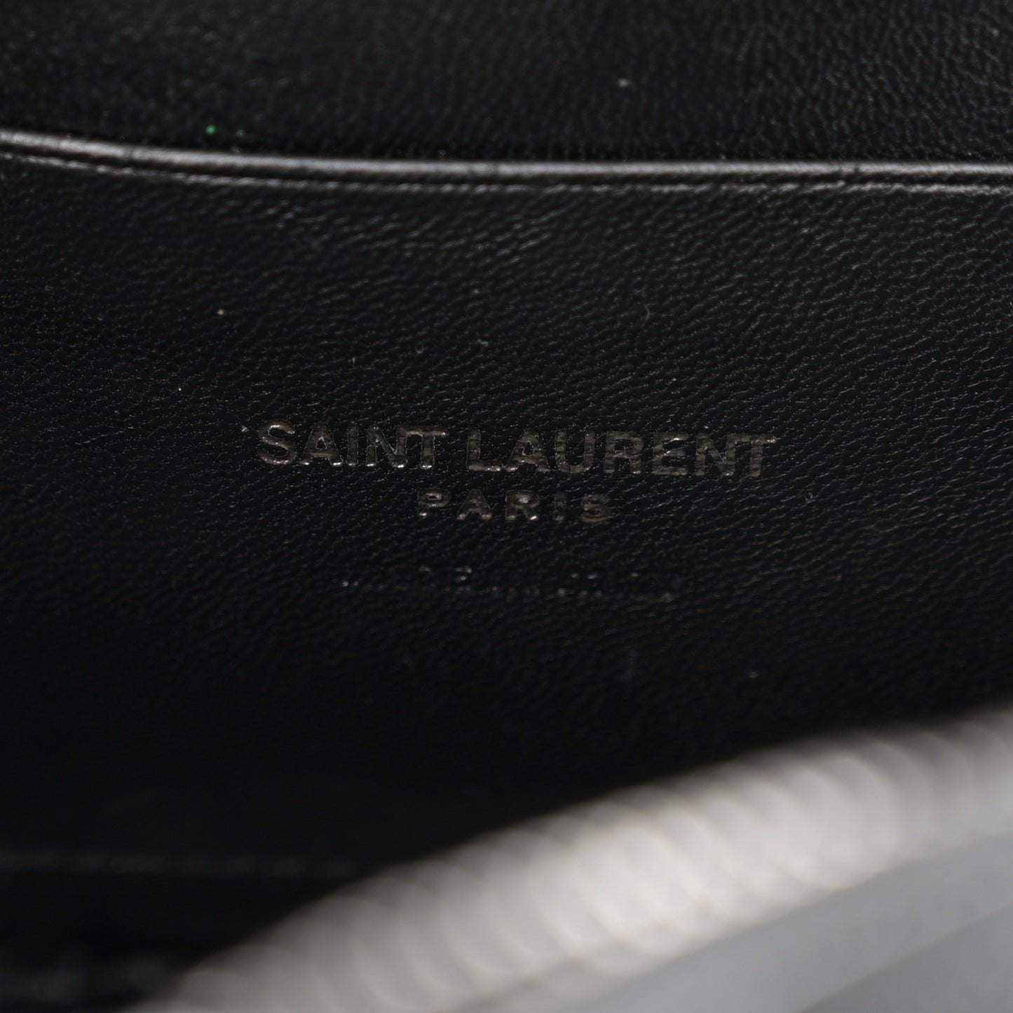 Grain De Poudre Matelasse Monochrome Monogram Mini Lou Camera Bag Black