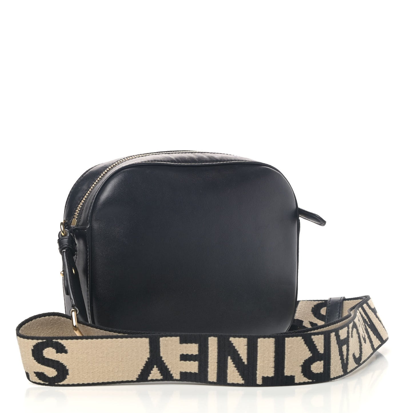 Eco Alter Nappa Perforated Logo Mini Bag Black