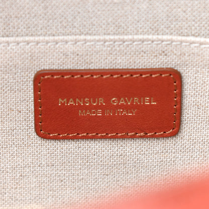 Mansur Gavriel Calfskin Circle Bag Brandy 6 of 9