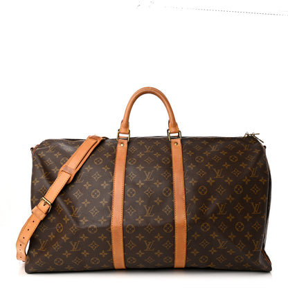 Louis Vuitton Monogram Keepall Bandouliere 55 1 of 16
