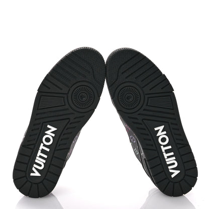 Louis Vuitton LV X TM Calfskin Monogram Multicolor LV Trainer Sneakers 36 Black 5 of 9