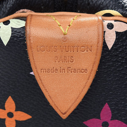 Louis Vuitton Monogram Multicolor Speedy 30 Black 6 of 9