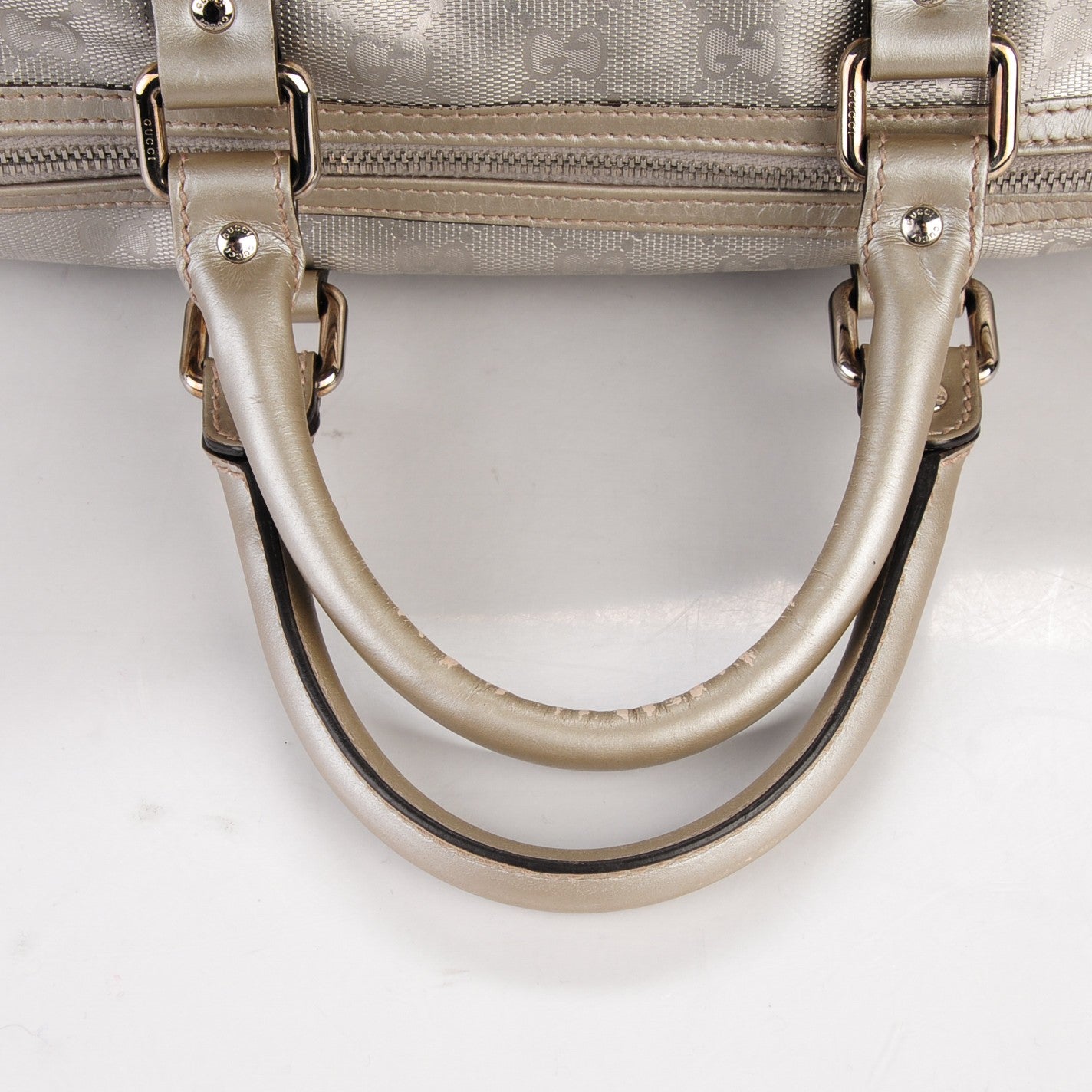 Gucci Imprime Monogram Medium Joy Boston Silver 11 of 11