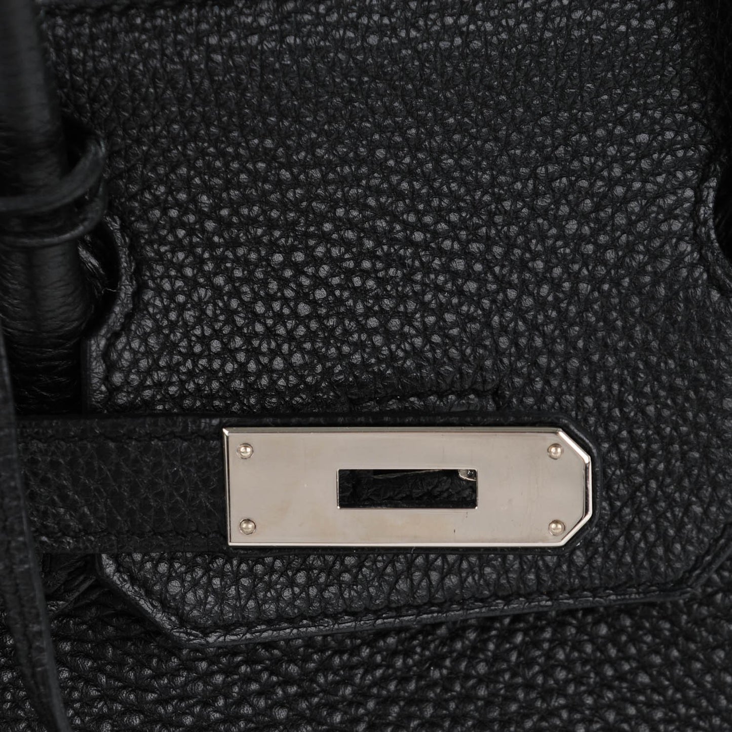 Taurillon Clemence Birkin 30 Black