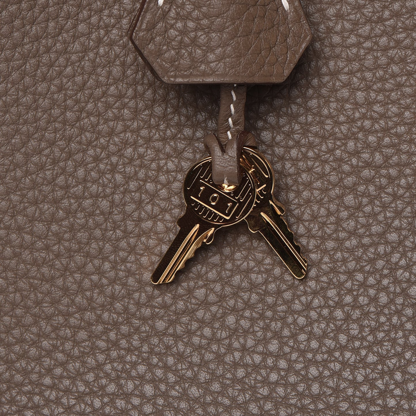 Taurillon Clemence Birkin 30 Etoupe