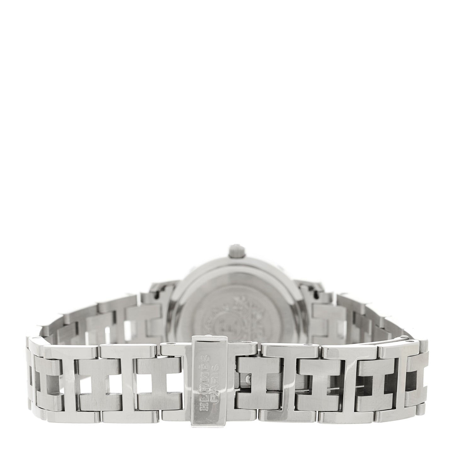 Stainless Steel 24mm Clipper Quartz Watch Black
