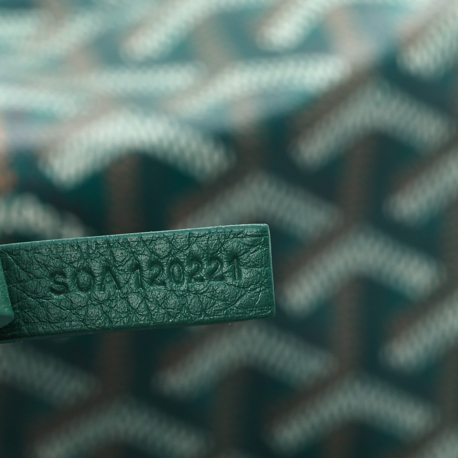 Goyard Goyardine Saint Louis GM Green 8 of 12