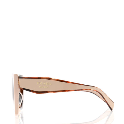 Prada Acetate Sunglasses SPR 15W-F Tortoise Caramel Powder Pink 3 of 8