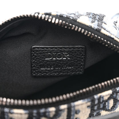 Christian Dior Oblique Mini Roller Messenger Bag Blue 6 of 10
