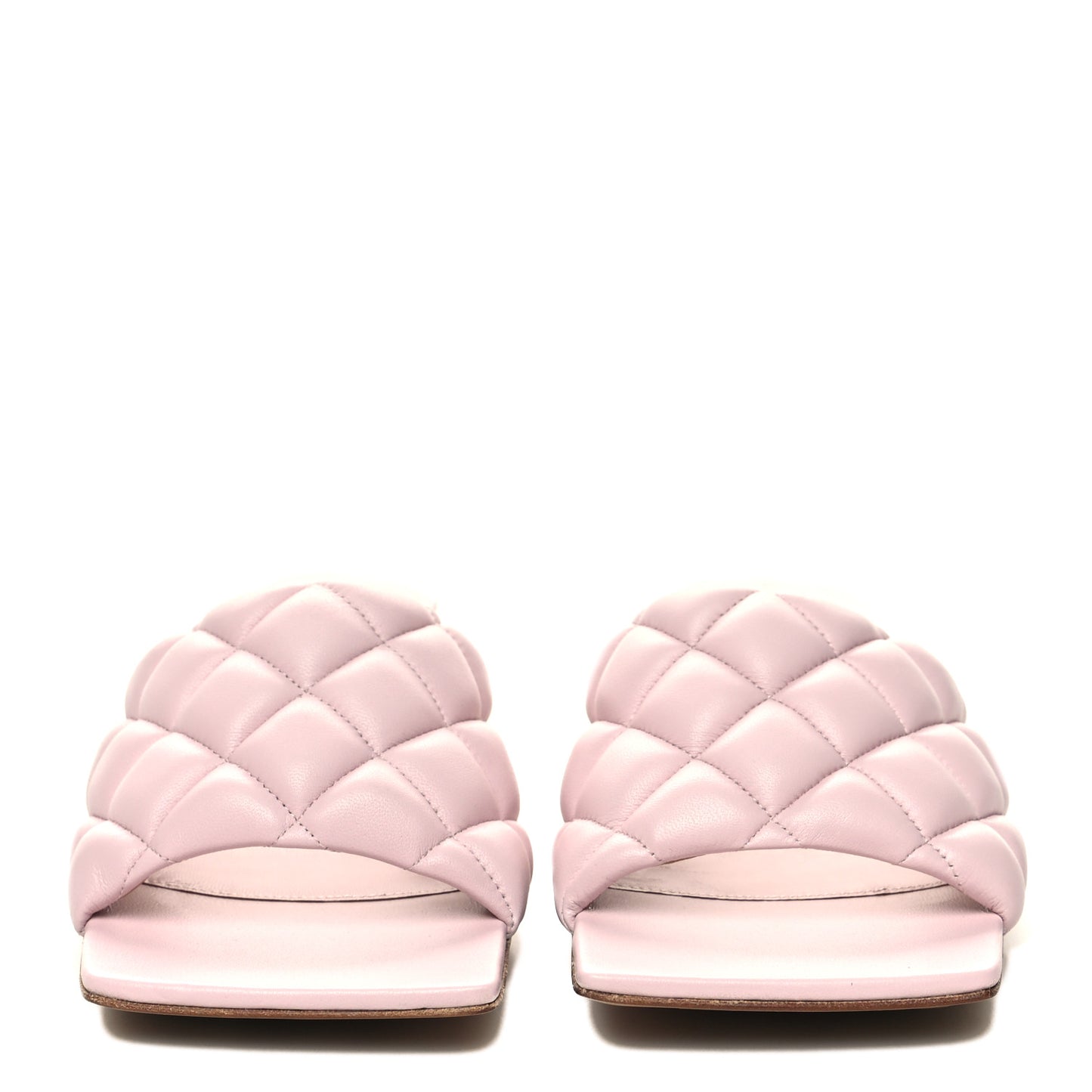 Nappa Padded Lido Mule Sandals 39 Magnolia