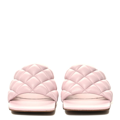 Bottega Veneta Nappa Padded Lido Mule Sandals 39 Magnolia 2 of 8