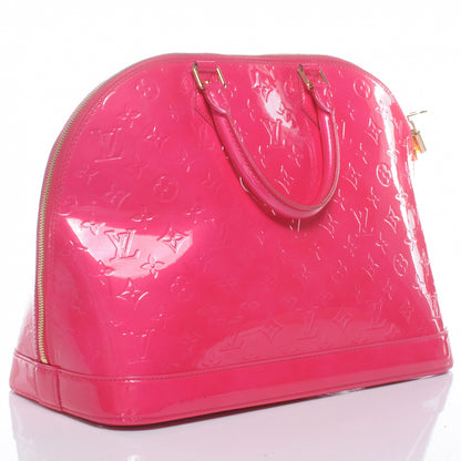 Louis Vuitton Vernis Alma GM Rose Pop 3 of 8