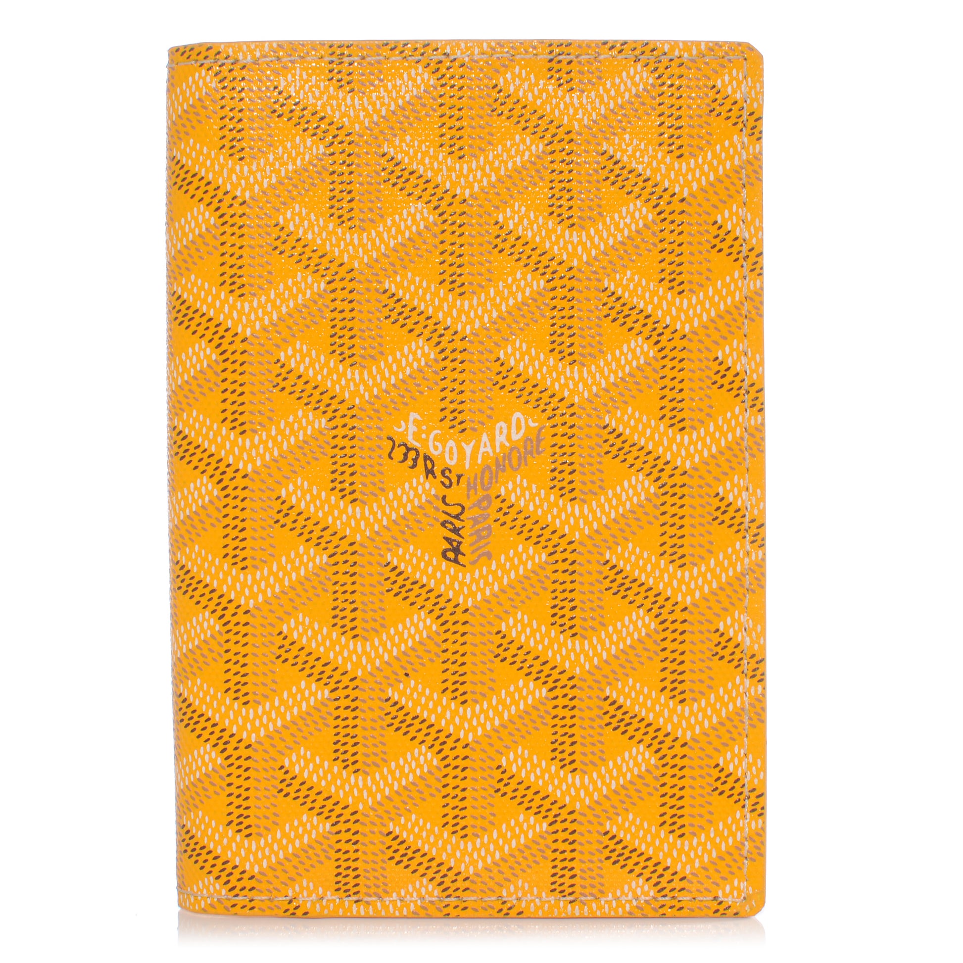 Goyard Goyardine Passport Wallet Yellow 1 of 6