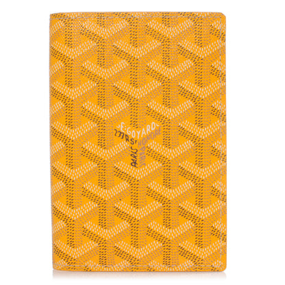 Goyard Goyardine Passport Wallet Yellow 1 of 6