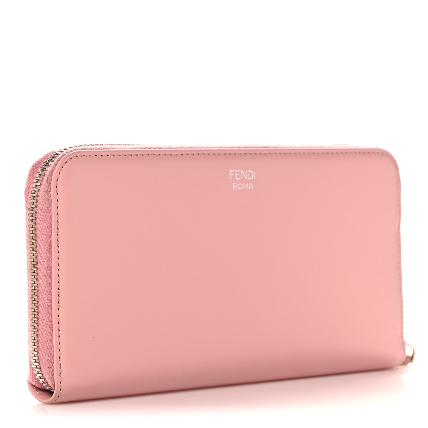 Vitello Century Hypnoteyes Zip Around Wallet Bubblegum