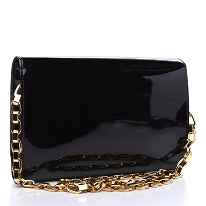 Louis Vuitton Patent Chain Louise MM Amarante 2 of 5