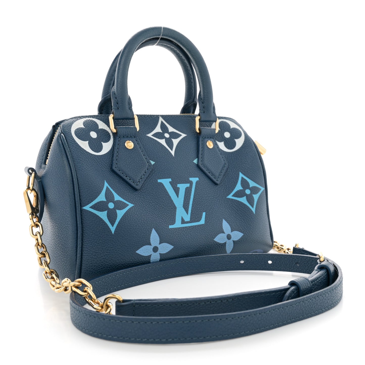 Empreinte Monogram Giant Speedy Bandouliere 20 Degrade Blue