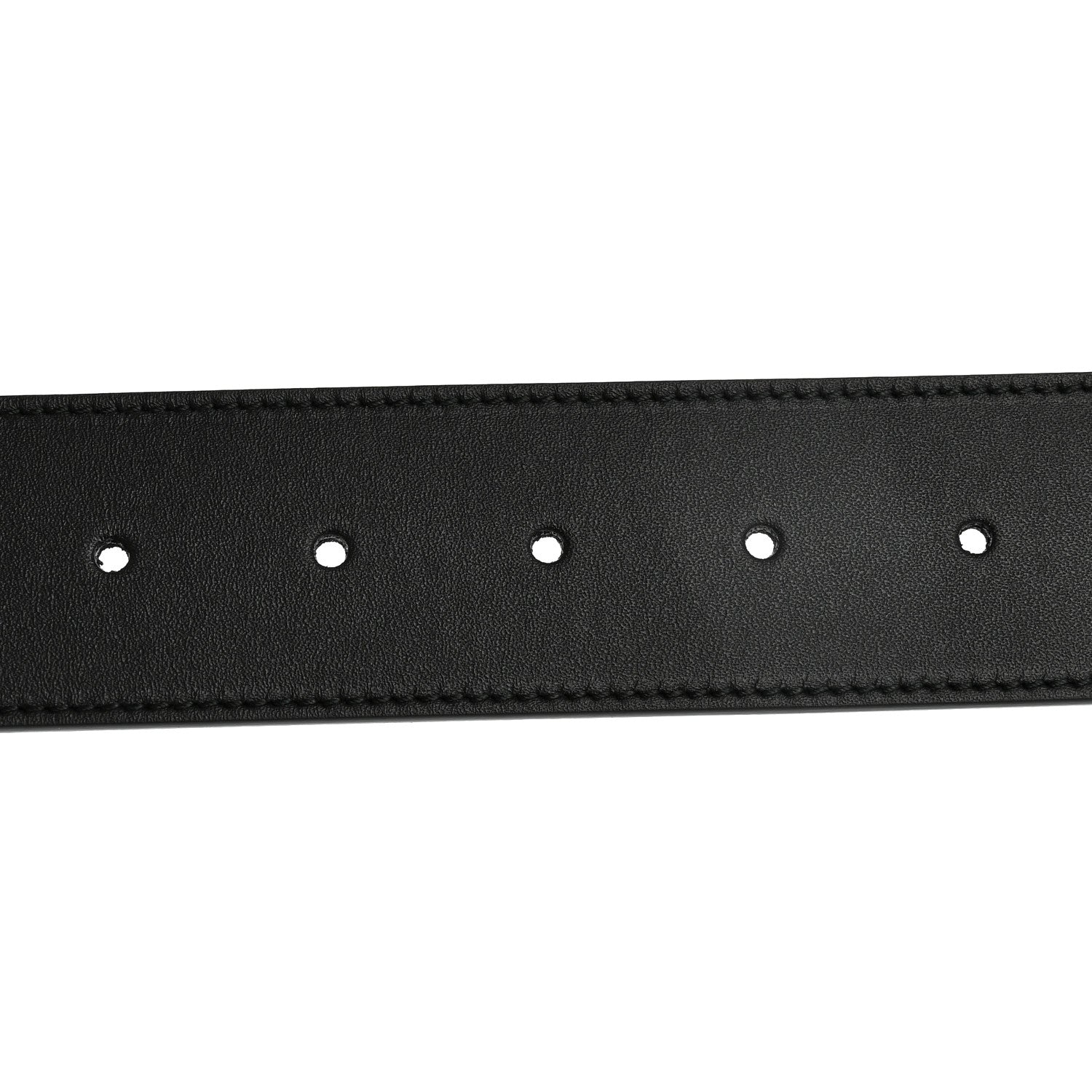 Gucci Calfskin Double G 40mm Belt 80 32 Black 4 of 6