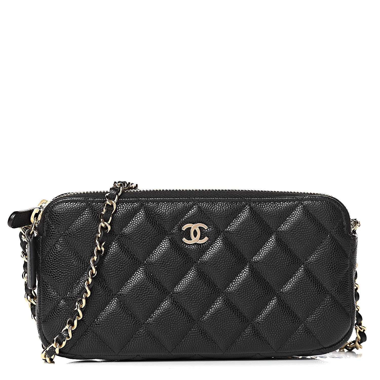 Chanel Caviar Quilted Small Clutch With Chain Black 1 of 14