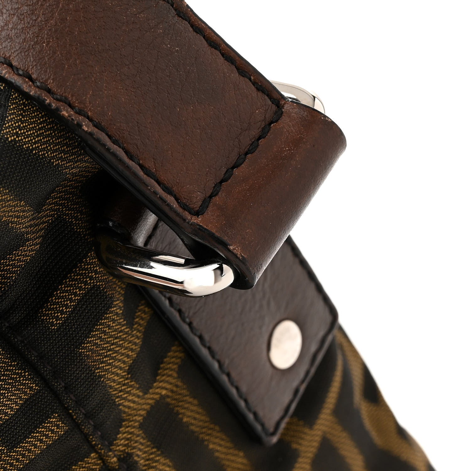 Fendi Zucca Crossbody Bag Tobacco Moro 10 of 12