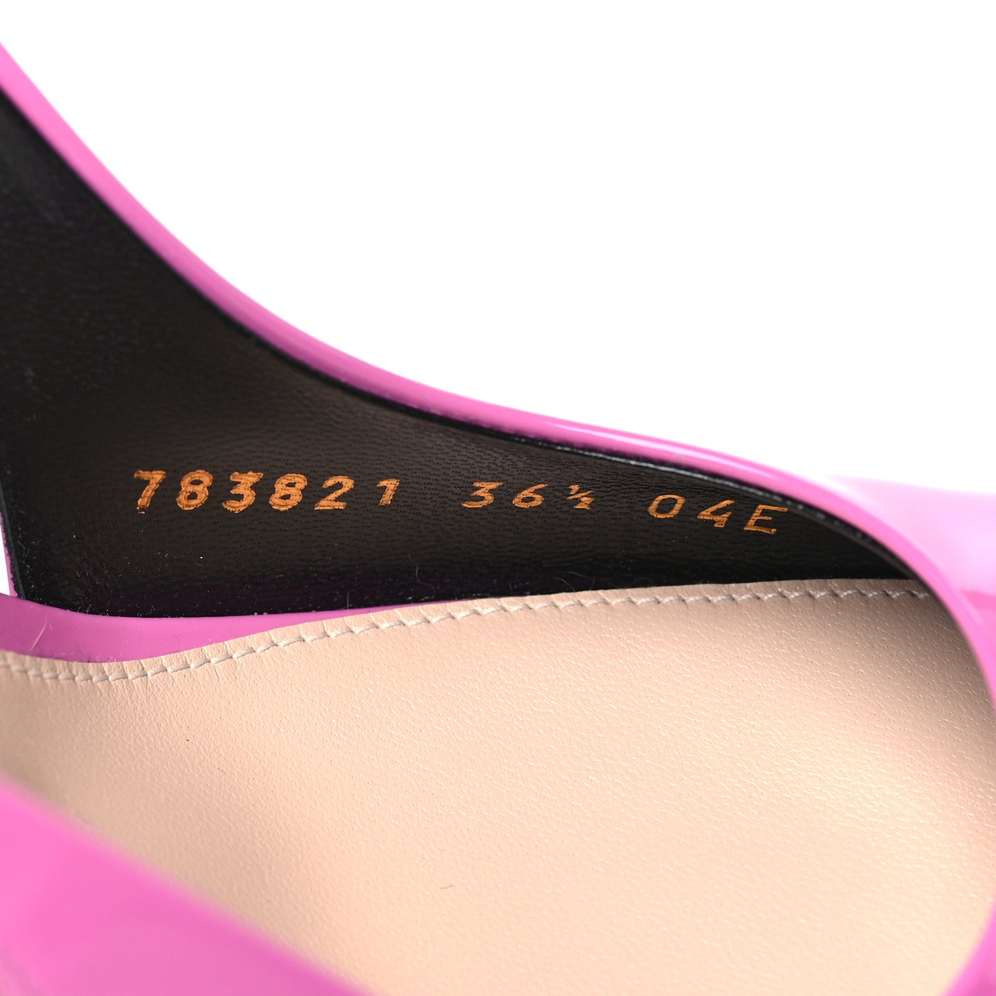 Patent Signoria Slingback Pumps 36.5 Pink