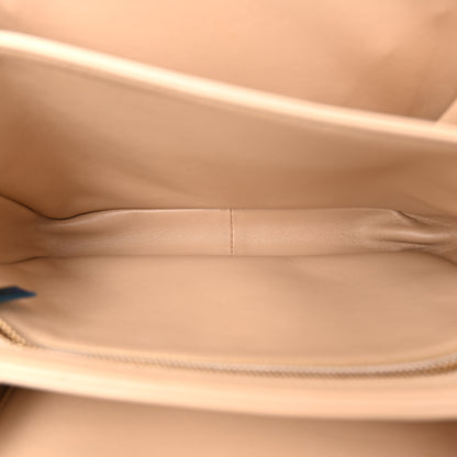 Celine Shiny Calfskin Medium Triomphe Nude 5 of 12