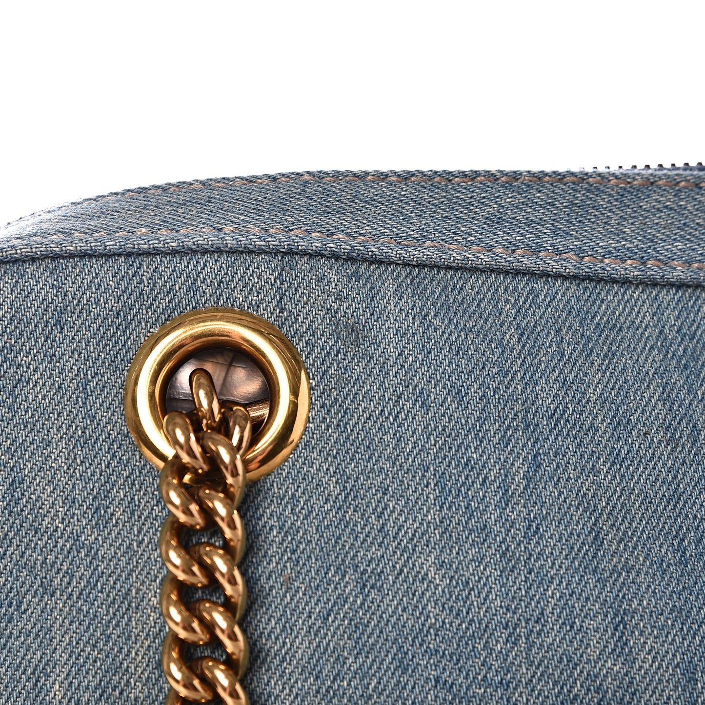Denim Small Soho Bowler Blue
