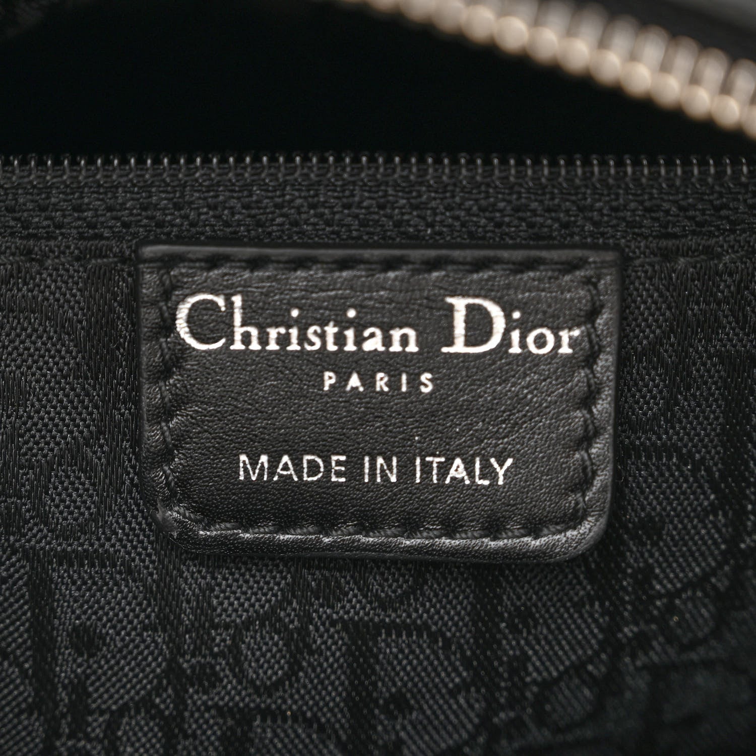 Christian Dior Patent Cannage Stitched Medium Lady Dior Black 6 of 10